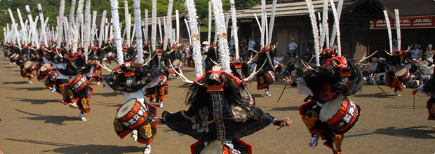 奥州江刺百鹿大群舞(岩手県)