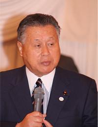 ●森善朗奉祝議連会長