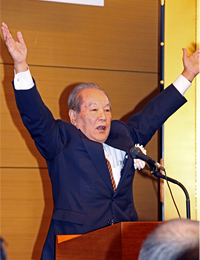 ご発声 斎藤 十朗 全国社会福祉協議会会長