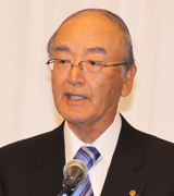 三村 明夫(奉祝委員会会長・日本商工会議所会頭)